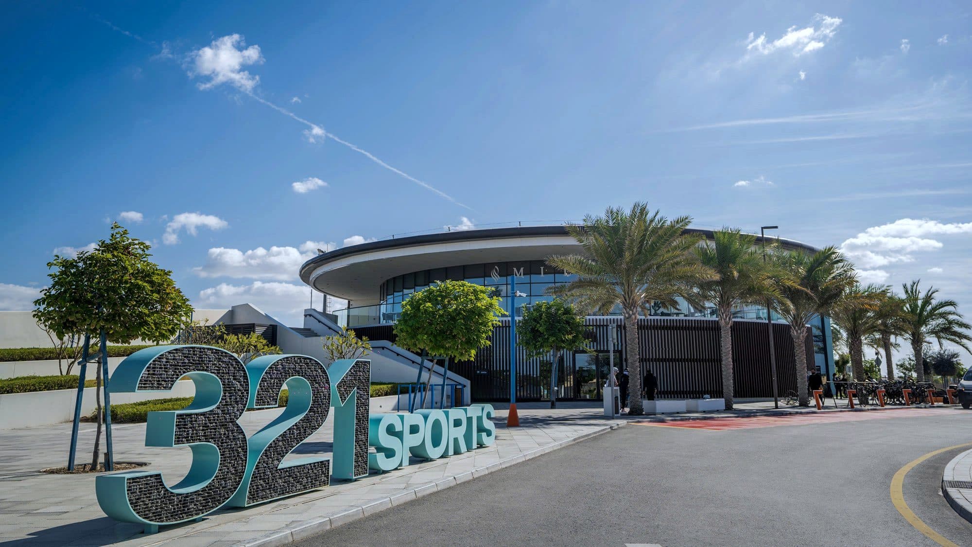 Sport 321 sports facility on Hudayriyat Island, Abu Dhabi.